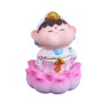 thumbnail image 2 of kowaku Chinese God Statue Resin Sculpture Centerpiece Art Crafts Table Decoration Feng Shui Figurine for Office Indoor Patio Cabinet Guanyin, 2 of 9
