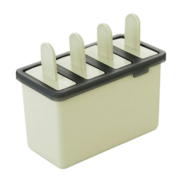 Xihbxyly Ventas de liquidación Moldes para helados Moldes para paletas de hielo Bandeja para helados con palitos Hielo congelado