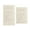 ivory, variant on Knightsbridge Summer Tile 220 GSF Non Skid Back Bath Rug Set - 2- Piece - 17x24 and 21x34", Silver