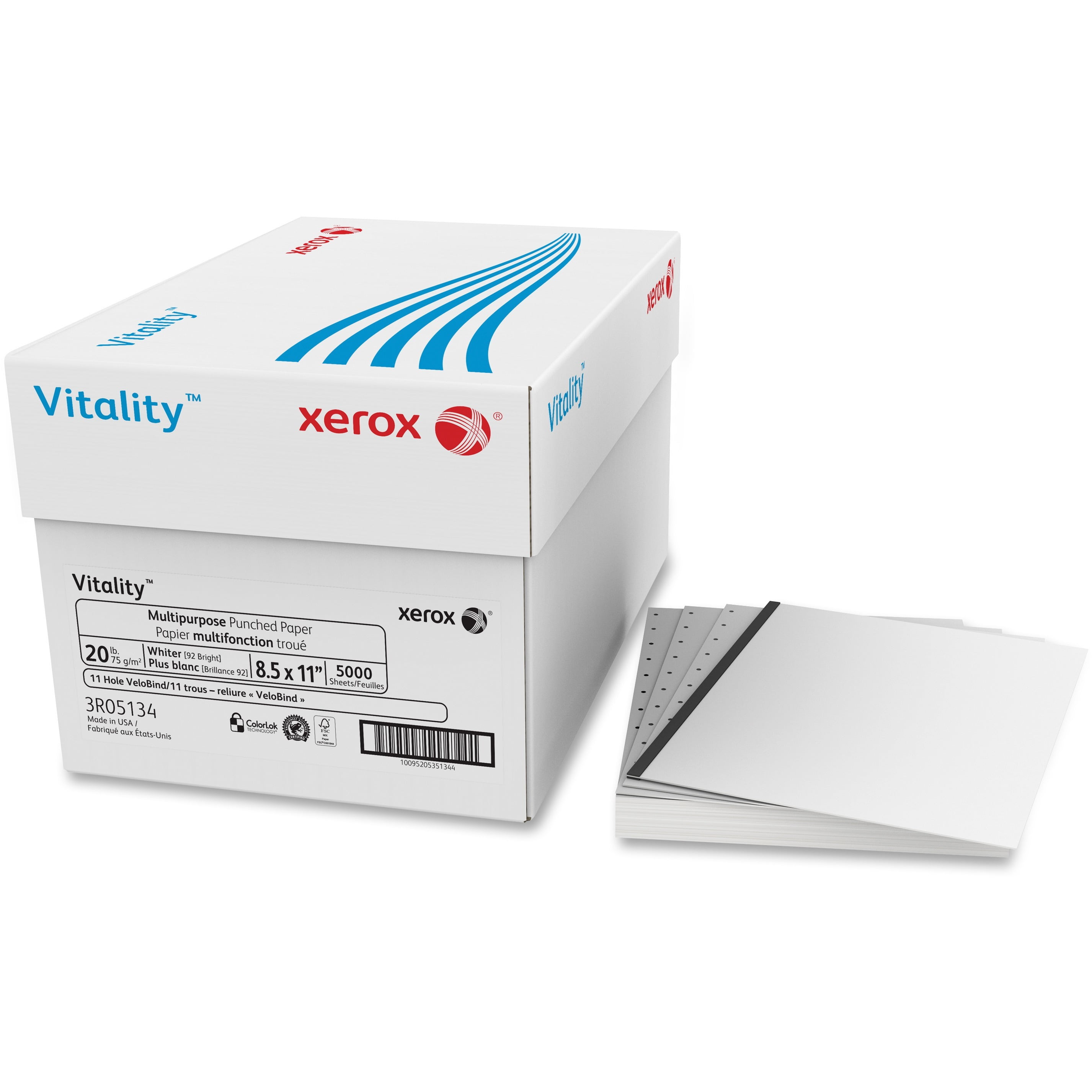 Xerox Vitality 11holes punched Inkjet Print Copy & Multipurpose Paper