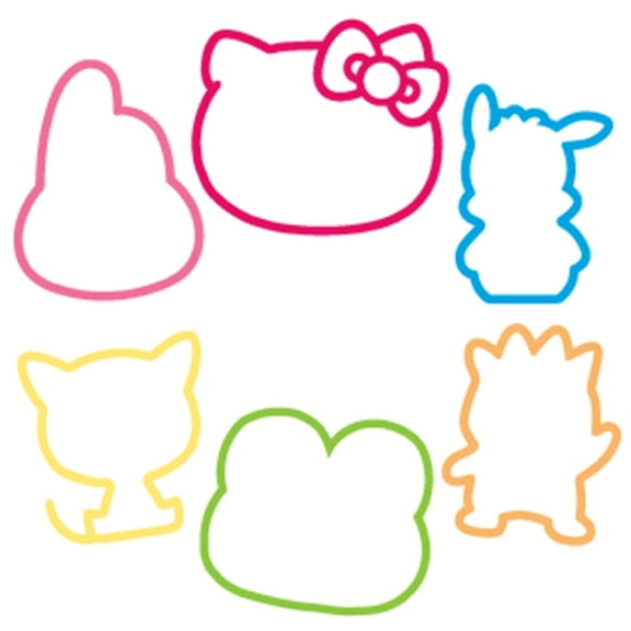Silly Bandz - Rubber Bracelets - Hello Kitty - Pack of 24 - Assorted