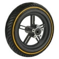 thumbnail image 2 of Rubber Rear Wheel Tyre Hub, High Toughness Durable Rear Wheel Tire Hub Set Shock Resistant  For Maintainence Yellow, 2 of 8