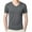 Dark Gray, variant on Men's V-neck short sleeve T-shirt Short loose V-neck slim fit breathable T-shirt top