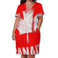 thumbnail image 2 of Vestido holgado de verano para mujer traje elegante con bolsillos 1867, 2 of 6