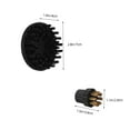 thumbnail image 2 of WRISTBIQUE 6Ud Repuestos Para Máquina De Vapor Cepillos Resistentes Para Limpieza Del Hogar, 2 of 8