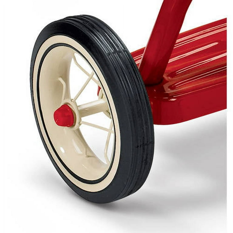 Radio Flyer Classic Red Dual Deck Tricycle for Kids, 12 Radio Flyer Classic Red Dual Deck Tricycle for Kids, 12
