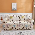 thumbnail image 3 of Funda de sofá elástica con estampado de flores, antisuciedad, de licra, protectora de muebles para dormitorio, oficina, sala de estar, decoración del hogar, 3 of 5