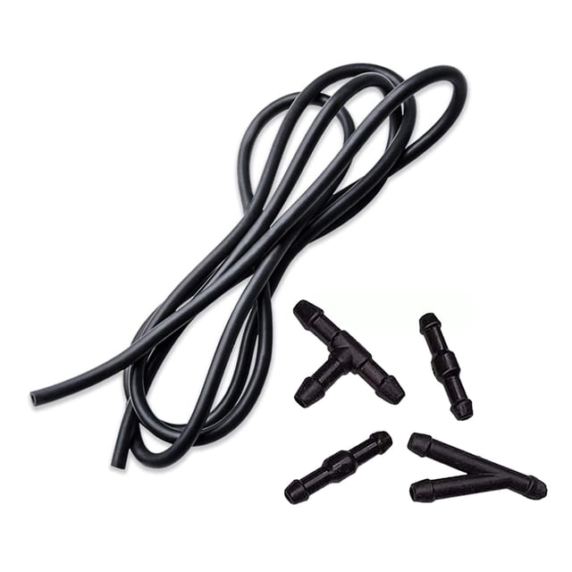 Scienceny Boquillas universales para limpiaparabrisas de coche, juego de mangueras, Kit de tubo de conector de chorro de repuesto, accesorios de Vehículos, repuestos y accesorios Mis