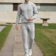 thumbnail image 2 of Sweat Suits Men 2 Piece Relaxed Fit Casual Long Sleeve Pullover Sweatshirt Sweatpants Suit Tracksuits Jogging Suit, 2 of 4