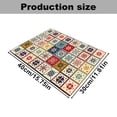 thumbnail image 3 of WHEANG Raidley Dish Mat Retro Quick Drying Water Draining Mat For Kitchen Bar Countertops Coffee Dish Draining Mat(Style B 11.8*15.7 Inch), 3 of 5