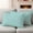 Mint Green, variant on Outdoor Pillow Covers 18 x 18 Inches, Light Pink Waterproof Throw Pillow Cover Set of 2, Farmhouse Vintage Pink Solid Color Modern Decorative Square Cushion Covers for Patio/Tent/Couch/Garden