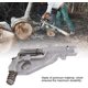 thumbnail image 2 of Chainsaw Oil Pump Oiler Ergonomic Handle Fit for Husqvarna 340 345 350 351 353 346 Chainsaw Parts Silver, 2 of 5