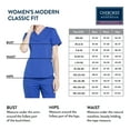 thumbnail image 2 of Cherokee Workwear Professionals Women's Scrubs Top V-Neck WW665, 2 of 9