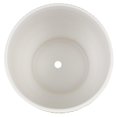 thumbnail image 5 of DecMode 9", 8", 6"H White Ceramic Planter with Linear Grooves and Tapered Bases (3 Count), 5 of 9