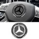 thumbnail image 1 of ER Embellecedor Carbono Para Volante Brillar Mercedes-Benz Clase C E W204 07-14 45MM Electrónica, 1 of 5
