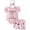 Pink, variant on Baby Girl Summer Spring Clothes Baby Cowgirl Outfit New Cowgirl in Town Short Sleeve Romper + Shorts and Headband