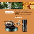 thumbnail image 6 of Car Air Freshener — Solar Powered Rotating Aroma Diffuser, Auto Vent Clip-On Refillable Air Freshener for Vehicles(), 6 of 6