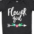 thumbnail image 4 of Inktastic Flower Girl with Arrow and Flowers Girls Baby Bodysuit, 4 of 5