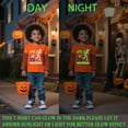 thumbnail image 2 of POPTEM Toddler Halloween T-Shirt Glow in the Dark Graphics Long Sleeve Tops 3T, 2 of 6
