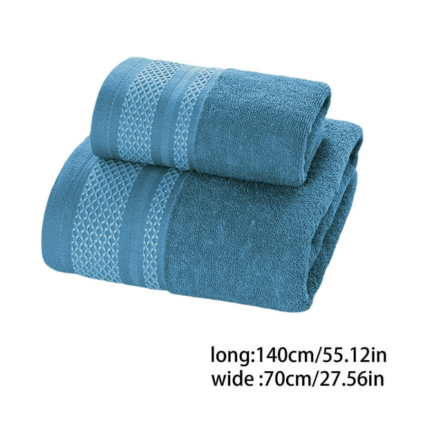 Yhmxh Toallas de algodón de 70x140cm, toalla de baño para uso doméstico, absorbente, suave y ampliada, toalla de ducha, toallas de mano.