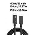 thumbnail image 6 of RYUJNDK Fast Speed 120Gbps Thunderbolt5 PD240W Fast Charging Cable Supports 8K 60Hz Double Display Expansion Cable, 6 of 10