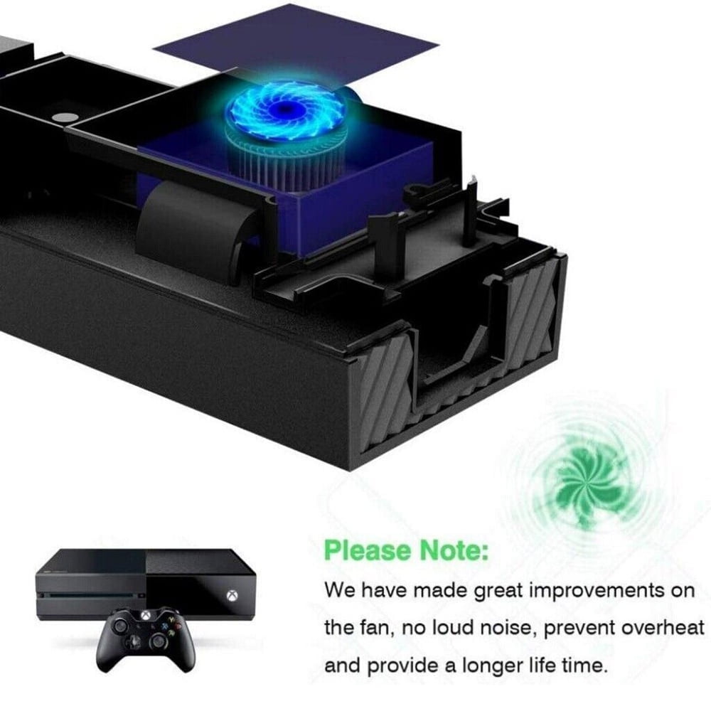 For Microsoft Xbox One Console AC Power Adapter Brick Charger + Plug Power Supply Cord
