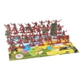 thumbnail image 2 of TISHITA Military Figures Soldier Play Set & 2 Flags For Children's Gift Red, 2 of 6