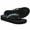 dark Blue&black, variant on QLEYO Women's Platform Flip Flop with Arch Support, Comfortable Yoga Mat Wedge Flip-Flops, Athletic Walking Thong Slippers for Vacation/Shopping Mall/Wandering/Gathering