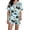 A1 Green, variant on Halloween Pajamas Women,Cute Pjs for Women Satin Pajama Set Silk 2 Piece Sets Loungewear Button Down Short Sleeve Shirt and Shorts Pj Set Sleepwear Spooky Cute Gothic Pajamas Halloween Gifts Grey