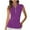 Purple, variant on Women's Tank Tops Half Zip V Neck Summer Sports Breathable Mesh Sleeveless Shirts Casual Loose Fit Blouses (XL, Yellow)