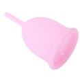 thumbnail image 3 of Copa menstrual de silicona médica para mujer, antifugas, de seguridad, para higiene femenina, color rosa, talla L, 3 of 11