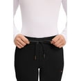 thumbnail image 3 of Cherokee Form Scrubs Pant For Women Mid Rise Tapered Leg Drawstring CK095, 3 of 9