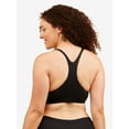 thumbnail image 4 of Leading Lady, The Serena, Racerback Sports Bra, Wireless, Full Coverage Unpadded Cups, Moisture Wicking Cotton, Light Support (Women's & Women's Plus), 4 of 11