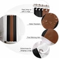 thumbnail image 6 of Shower Curtain Brown Black White Shower Curtains for Bathroom Decor Boho Style Shower Curtain Sets with Hooks Waterproof Fabric Bath Curtain Extra Long 72" X 84", 6 of 6