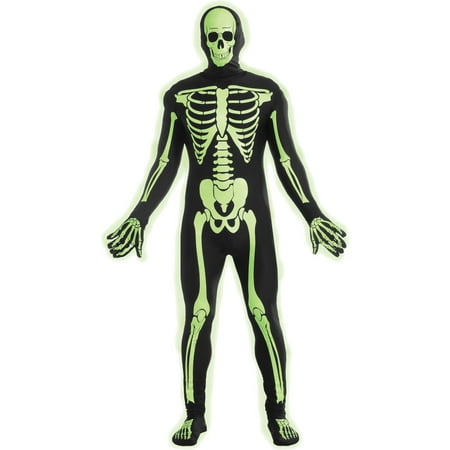 Teen Disappearing Skeleton Man Costume