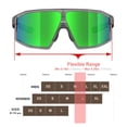 thumbnail image 3 of Gafas de Sol ER00 F26 Polarizadas Verdes para Mujer y Hombre, 3 of 9