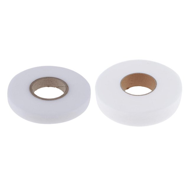 Cinta de Dobladillo Blanca de 2 Piezas, Cinta de Planchado de 90 Yardas para Planchar en La Costura, Cinta de Planchado Cinta de Fijación de Cinta Tex Sunnimix Dobladillos de fusión de tela