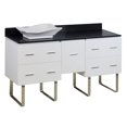 thumbnail image 1 of Imaginations américaines 60 po. W Vanity Blanc, 1 of 1