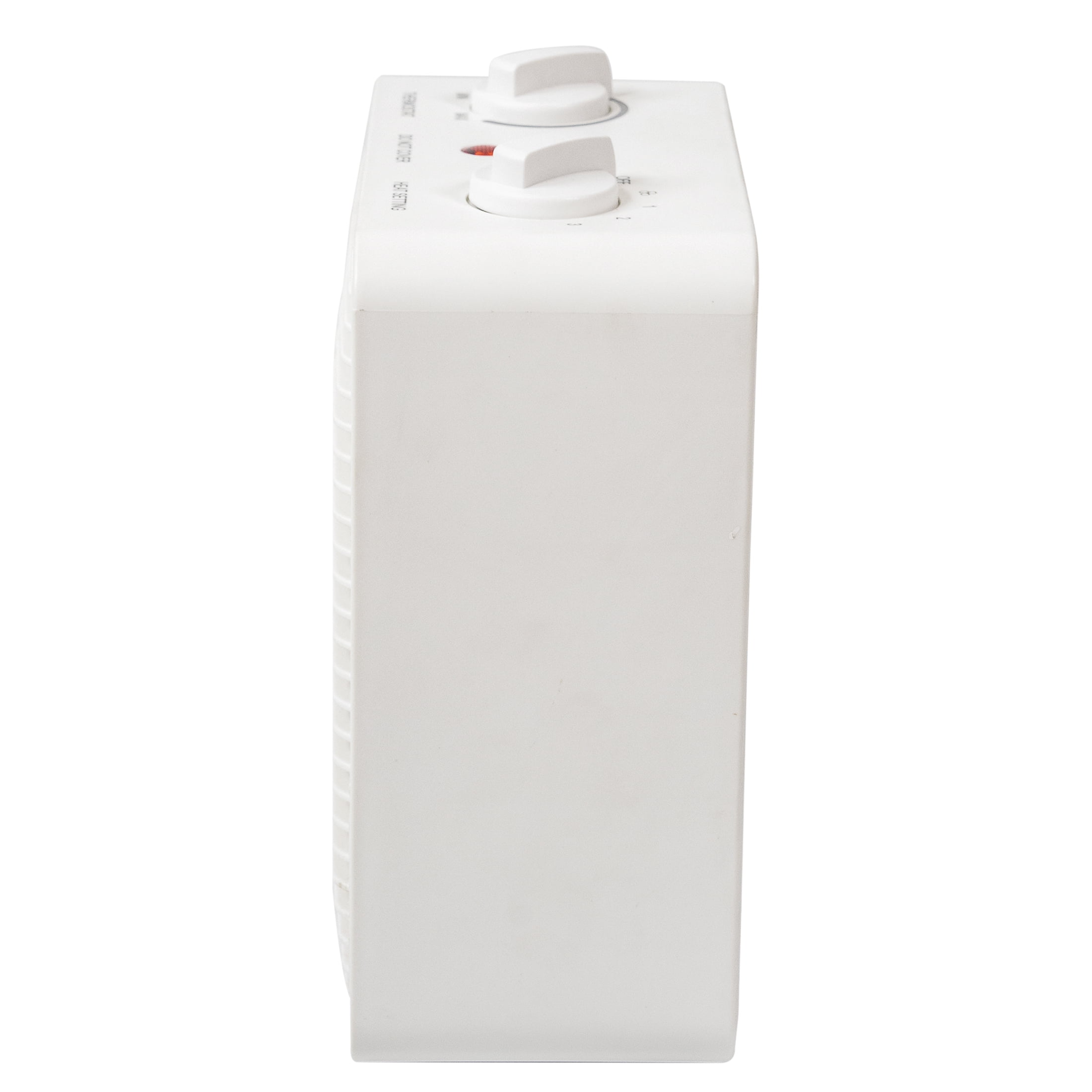 Sunko White 1500W Electric 2-Speed Forced Air Heater with Adjustable Thermostat