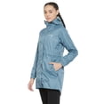 thumbnail image 2 of Equine Couture Element Rain Jacket - Stone Blue - S, 2 of 6
