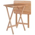 thumbnail image 1 of Winsome Alex 2-pc Snack Table Set, Natural Finish, 1 of 8