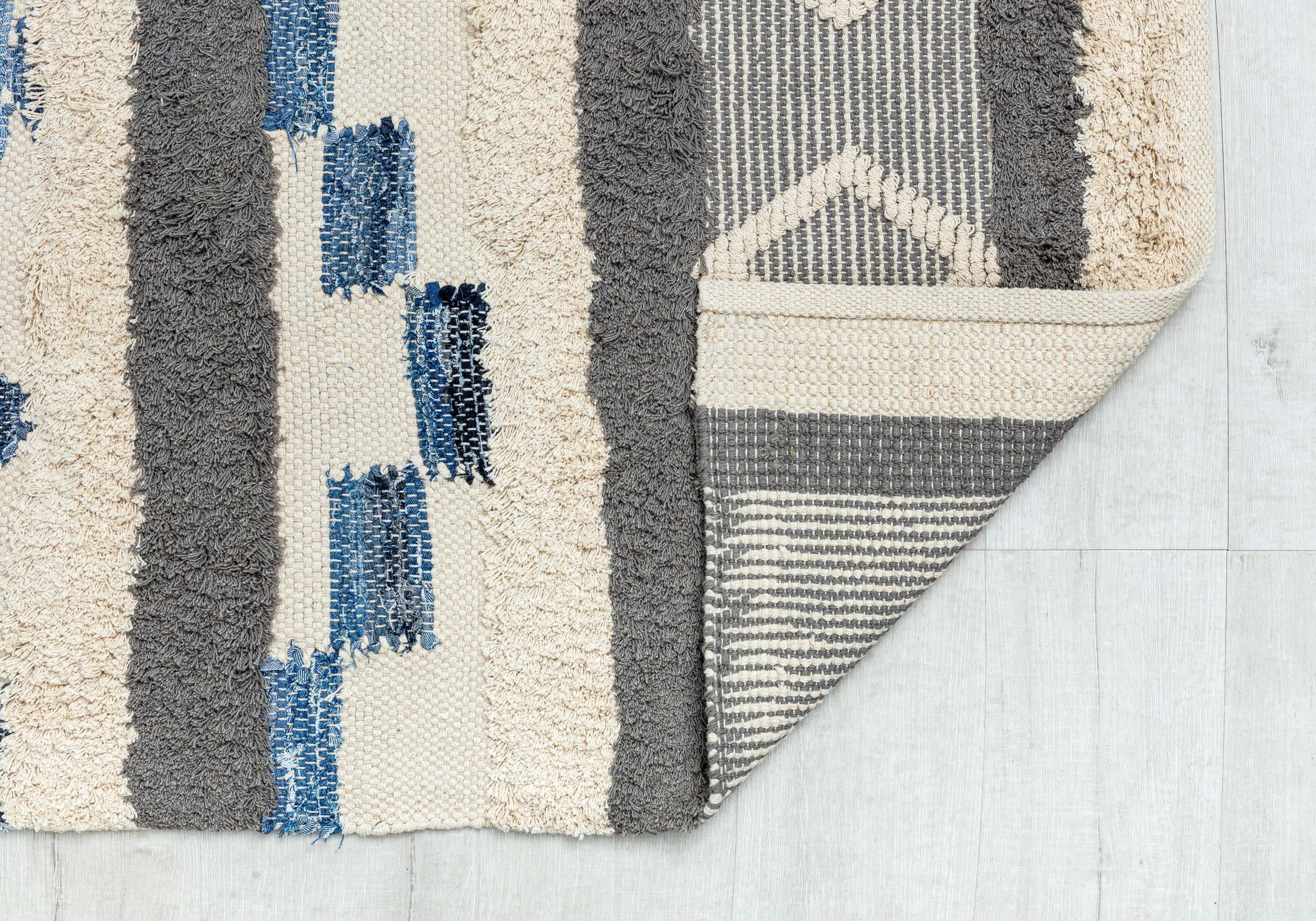 Rugs America YV10A Eternal Tribal Moroccan Gray Area Rug, 8'0"x10'0"