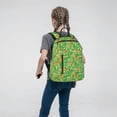 thumbnail image 5 of Naloa St Patrick's Day6 Print Lightweight DayBackpack Suitable for school, work, shopping, travel, etc., 5 of 5