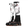 thumbnail image 1 of Polainas de nieve Malla de la pierna de la nieve Cubierta de la pierna impermeable Polaca alta Botas Abody Polainas de nieve, 1 of 7