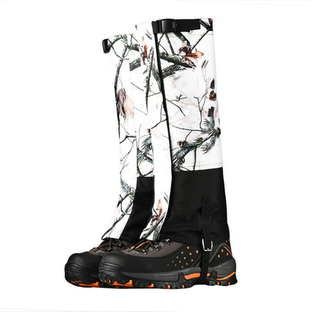 Snow Leg Gaiters Waterproof Leg Cover High Gaiters Boot Gaiters Hiking Camping Climbing