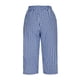 thumbnail image 5 of Trajes de Pantalones para Mujeres Casual Elástico Suelto Recto Recortado con Pantalones de Bolsillo para Citas, Fiesta, Playa, Trabajo, Vacaciones en Casa Y Toda la Temporada, 5 of 7