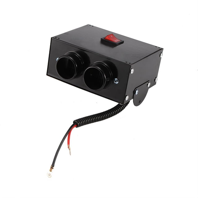 Coche 400 W 12 V Ventilador Calentador Calefacción Invierno Cálido Parabrisas Descongelador Desempañador Yuarrent VI005518-00