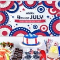 thumbnail image 6 of Jierger Clearance Patriotic Party Decoration Background Cloth Sign Independence Day Independence Day Party Gift Supplies for 4th of July Veterans Day Memorial Day, 47.28x31.52inch, 6 of 6