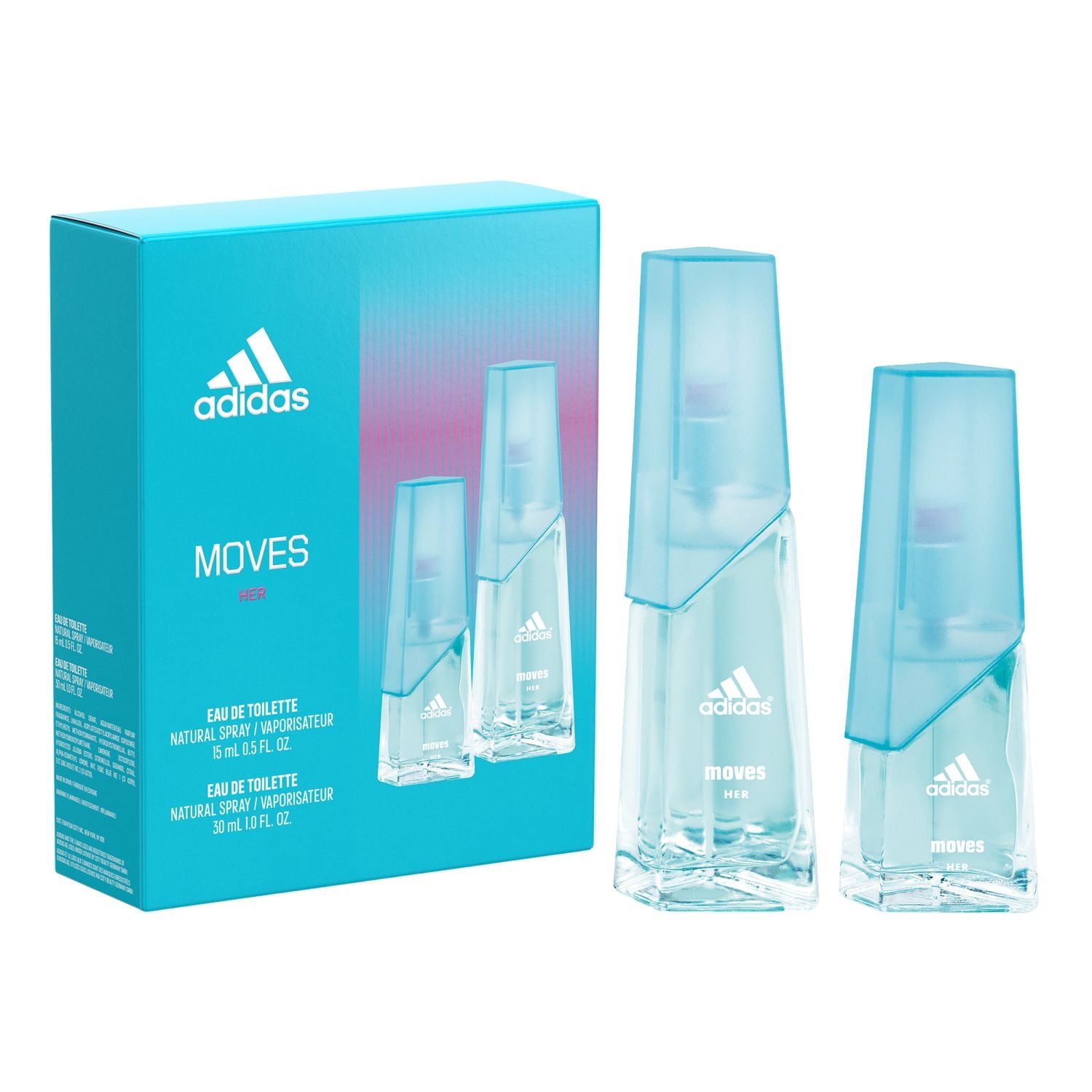 Moves for Her Gift Set : Youthful and sporty, adidas Moves is a