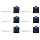 thumbnail image 2 of 100Pcs LED Holder 3mm Lampshade 90 Degree Bend with Light Industrial Control ComponentsBlue Light, 2 of 5